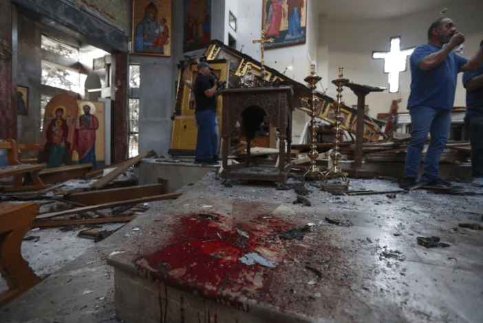 Терорист-смертник підірвав себе у церкві в столиці Сирії: загинули щонайменше 20 людей