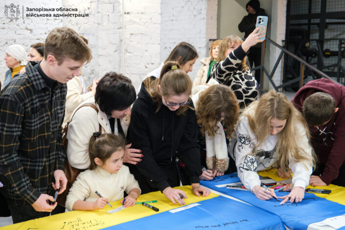 Дитячі серця говорять зі світом: малюнки дітей із Запоріжжя представлять у Вашингтоні під час Ukrainian Week 2026