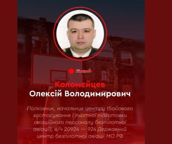 В Росії ліквідовано керівника центру безпілотників Міноборони РФ: ГУР