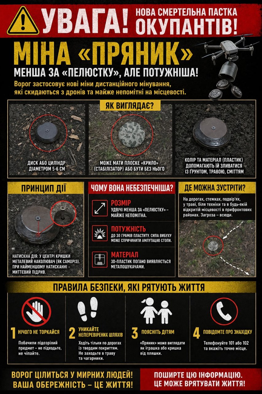 Малопомітні шайби на дорогах можуть виявитися новими мінами РФ дистанційного типу