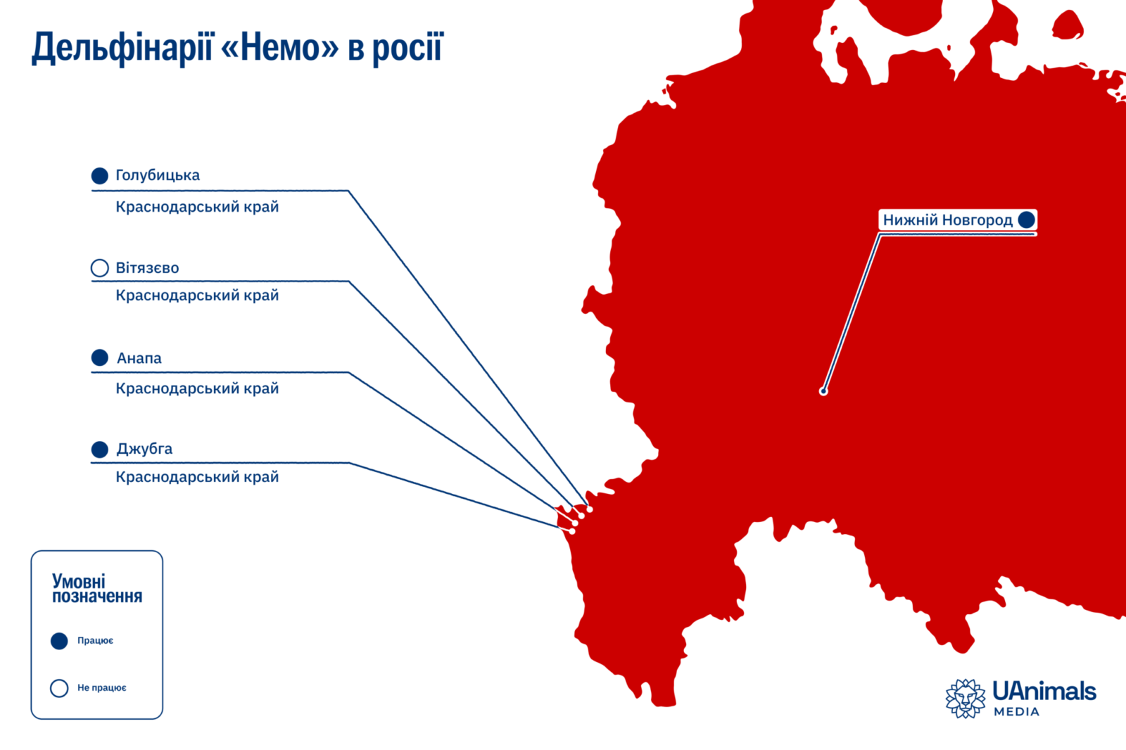 Знущання з тварин та зв'язки з Росією: що приховує мережа дельфінаріїв "Немо"