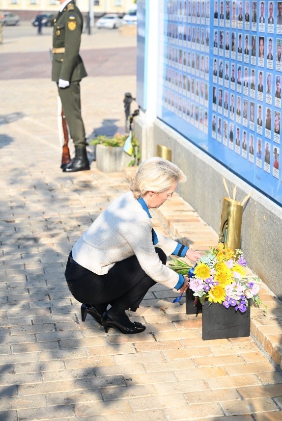 До Києва прибула очільниця Єврокомісії: мета візиту