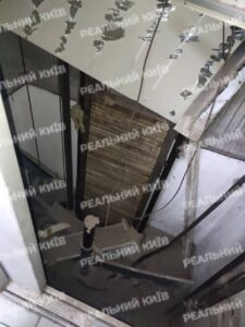 An elevator accident occurred in a Kyiv high-rise building: all the details and photos
