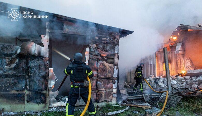 Армія РФ атакувала Харків дронами та ракетами: спалахнули пожежі, є поранений